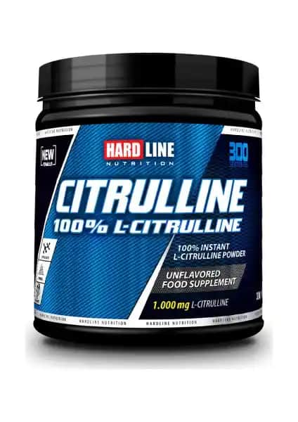 Hardline Nutrition Citrulline 300 Gr ile Performans Artışını Güçlendiren Amino Asit Takviyesi