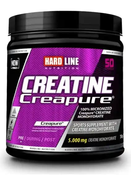 Hardline Nutrition Creatine Creapure 250g - Güç ve Performans Artırıcı Spor Takviyesi