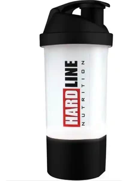 Hardline Nutrition Siyah 600 ML Spor Shakerı: Pratik ve Estetik Spor İçecekleri İçin Ideal