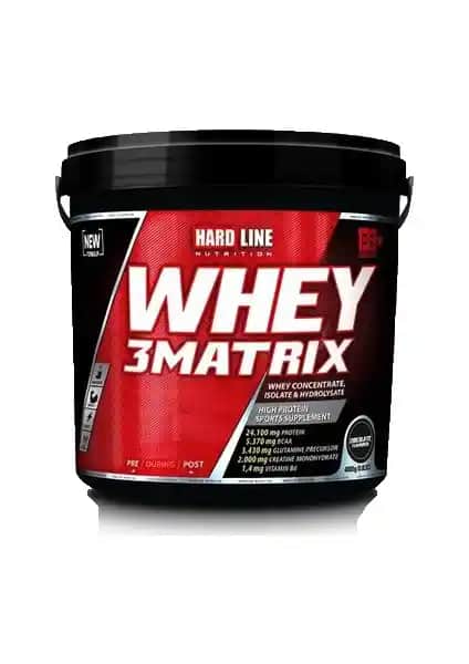 Hardline Whey 3 Matrix Protein Tozu: Yüksek Kaliteli Kas Gelişimi İçin Uygun Takviye