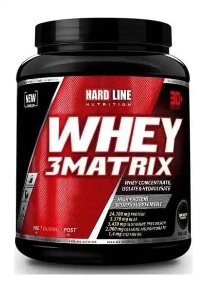 Hardline Whey 3Matrix: Yüksek Protein ve Kreatin İçeren Performans Artırıcı Sporcu Takviyesi