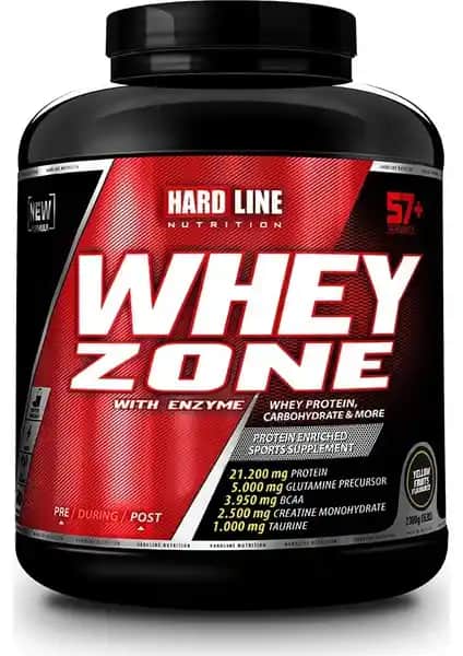 Hardline Whey Zone Protein Tozu Sarı Meyveli: Yüksek Kaliteli Performans ve Lezzetli Destek