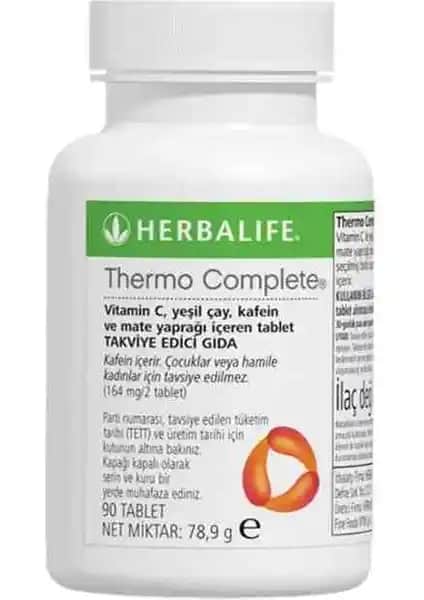 Herbalife Thermo Complete: Doğal Enerji ve Yağ Yakımını Destekleyen Takviye Ürünü