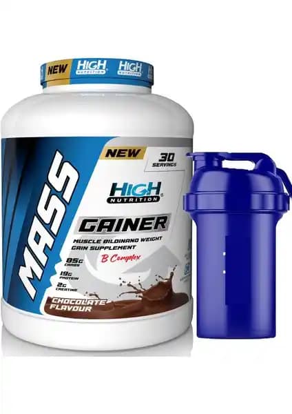 High Nutrition Mass Gainer 3600 gr Çikolata Aromalı Sporcu ve Kilo Alma Takviyesi