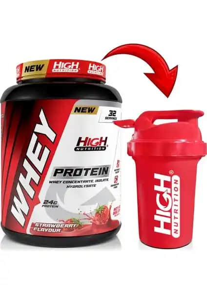 High Whey Protein 960 gr Çilek Aromalı Sağlıklı ve Lezzetli Takviye Ürünü Özellikleri