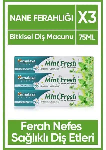 Himalaya Mint Fresh Ferahlatıcı Diş Macunu: Doğal İçeriklerle Ağız Sağlığını Koruma