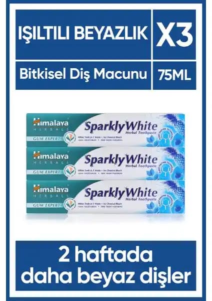 Himalaya Sparkly White Doğal ve Etkili Beyazlatıcı Diş Macunu Özellikleri ve Faydaları