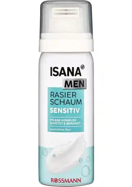 Isana Men Hassas Seyahat Boyu Tıraş Köpüğü: Hafif ve Çevre Dostu Pratik Çözüm