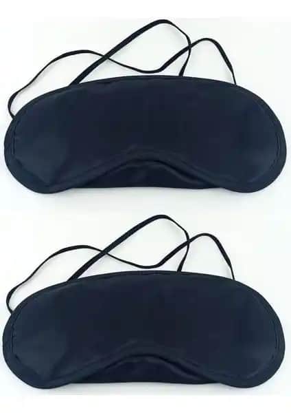 Jetfast 2 Adet Işık Önleyici Uyku Maskesi - Rahat ve Şık Uyku Aksesuarı