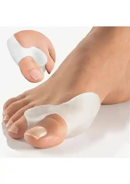 Jetfast Silikon Makaralı Ayak Baş Parmak Koruyucu Deformasyon ve Ağrı Hafifletici