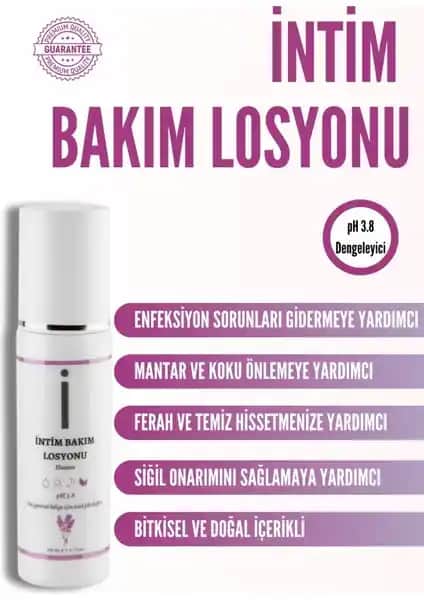 Kadınlar İçin Doğal ve Güçlü Vajinal Sıkılaştırıcı Intim Bakım Losyonu