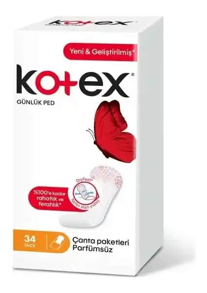 Kotex Günlük Ped Parfümsüz: Hassas Ciltler İçin Günlük Konfor ve Güvenlik Seçeneği