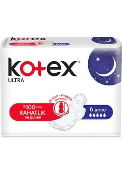 Kotex Tekli Gece Hijyenik Ped: Güvenli ve Konforlu Gece Kullanımı İçin Ideal Seçenek