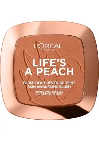 L'Oréal Paris Life's A Peach Allık ile Doğal ve Taze Makyaj Deneyimi