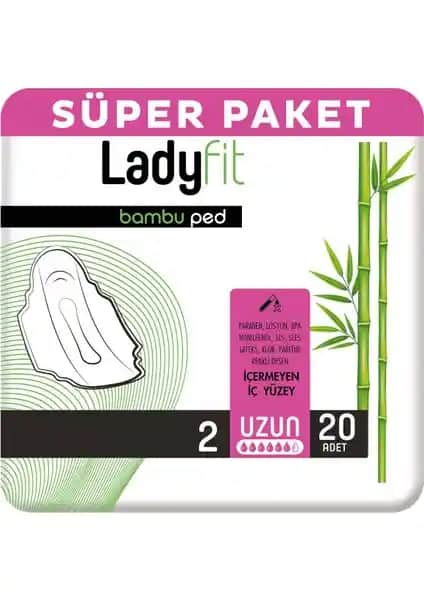 Ladyfit Bambu Ped Süper Uzun: Doğal ve Güvenli Kadın Hijyen Ürünü