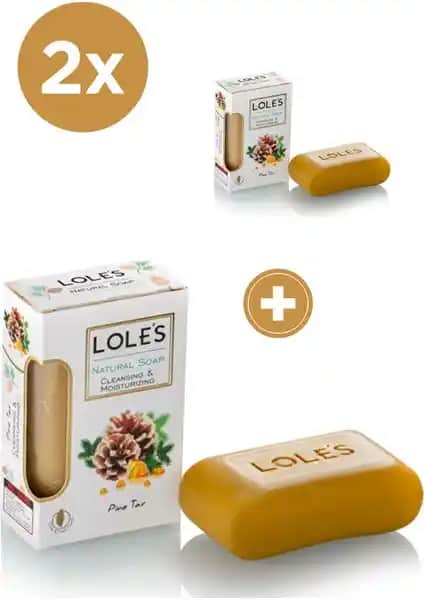 Lole'nin Lüks Bitkisel Çam Katranı Sabunu: Doğal ve Etkili Cilt Temizliği İçin Güvenilir Çözüm