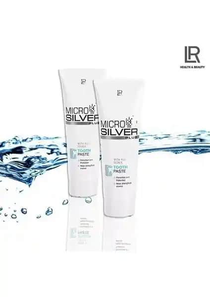 LR Microsilver Plus Diş Macunu 2'li Set ile Günlük Ağız Bakımında Etkili Koruma ve Temizlik