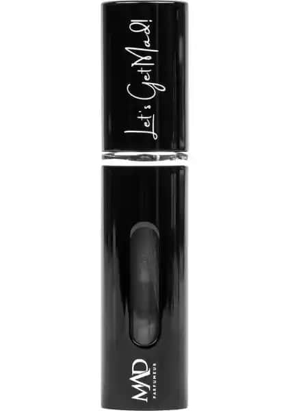 Mad Doldurulabilir 5 ml Siyah Cep Parfüm Şişesi Pratik ve Şık Seyahat Çözümü