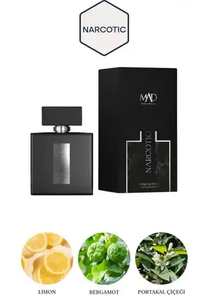 Mad Narcotic Unisex Parfüm 100 ml Zarif ve Enerjik Koku Deneyimi