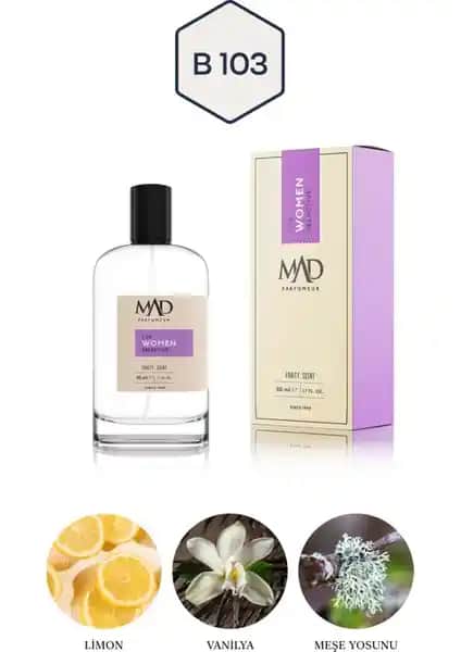 Mad Parfüm Mad B103 Selective Kadın Parfümü: Zarif ve Kalıcı 50 ml Orijinal Koku