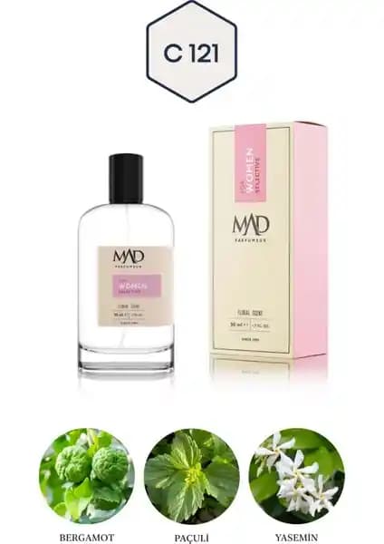 Mad Parfüm Mad C121 Selective kadınlar için özgün ve kalıcı 50 ml parfüm seçeneği