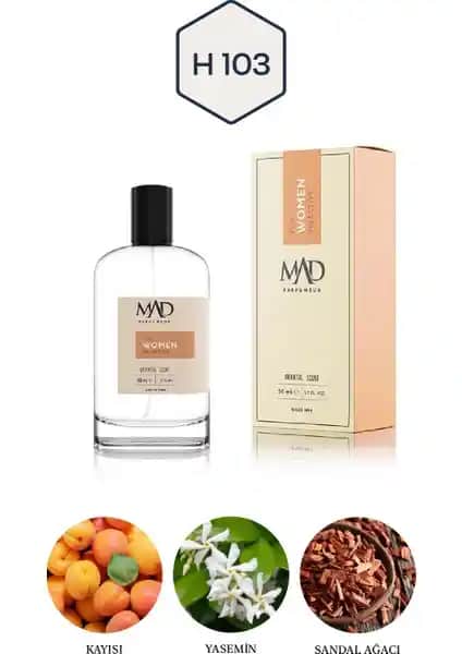 Mad Parfüm Mad H103 Selective Kadınlar İçin Özel 50 ml Orta Doz Oryantal Parfüm