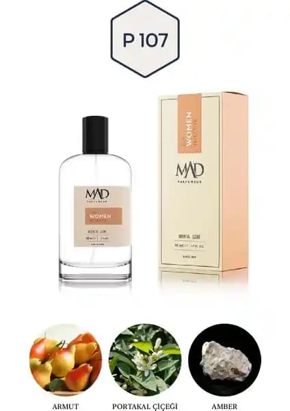 Mad Parfüm Mad P107 Selective Kadınlar İçin Oryantal ve Çiçeksi Koku 50 ml Eau de Parfum