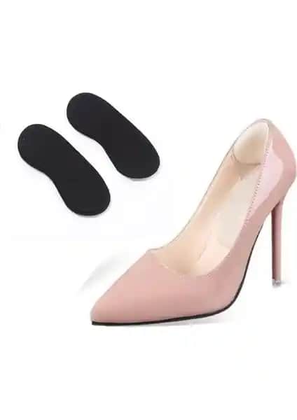 Malinka 1 Çift Ten Ortopedik Topuk Ekleme Pedleri Yüksek Topuklu Ayakkabılar İçin Konfor ve Destek