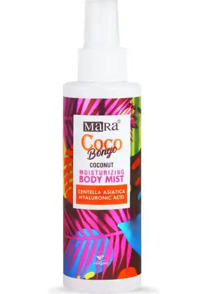 Mara Coco Bongo Vücut Spreyi: Doğal İçeriklerle Nemlendirme ve Ferahlık Sağlar