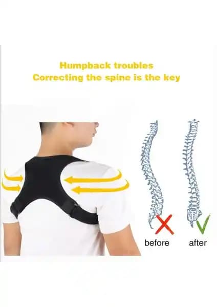 Markaflex Omuz Dik Duruş Korsesi: Duruş Düzeltme ve Sırt Sağlığı için İdeal Çözüm