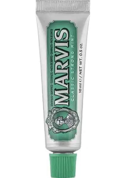 Marvis Classic Strong Mint Diş Macunu: Güçlü Temizlik ve Ferahlatıcı Nane Aroması