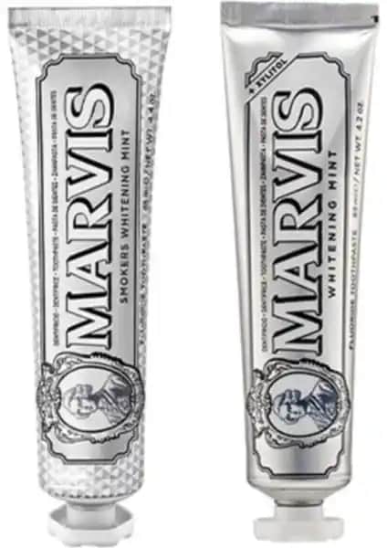 Marvis Smokers Beyazlatıcı Nane Diş Macunu 85 ml - Güçlü Temizlik ve Beyazlatma Özelliği