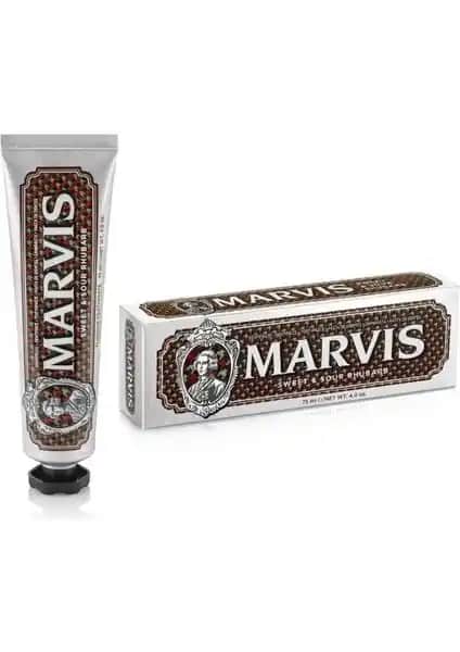 Marvis Sweet&Sour Rhubarb Mint Diş Macunu: Yenilikçi ve Ferahlatıcı Ağız Bakımı Ürünü