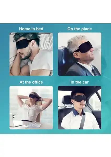 MedLon Uyku Göz Maskesi Bandı: Konfor ve İşlevsellik Sunan Ergonomik Tasarım