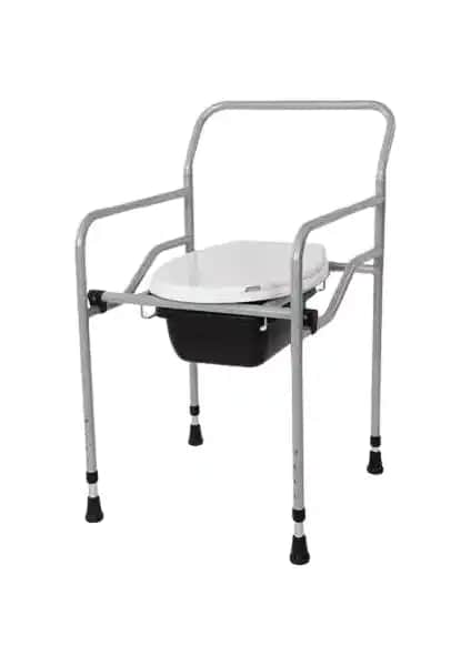 Medopar Katlanabilir Klozetli Tuvalet Sandalyesi: Kullanışlı ve Taşınabilir Hasta Yardım Aracı