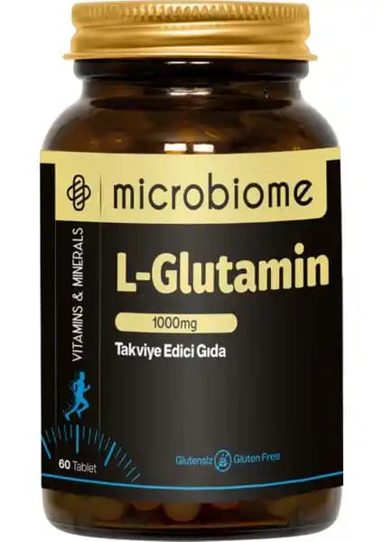 Microbiome L-Glutamin 1000 mg ile Kas Onarımı ve Performans Artışında Etkili Destek
