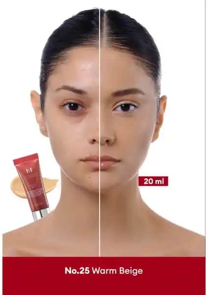 MISSHA M Perfect Cover BB Cream No.25 SPF42/PA+++ yüksek kapatıcılık ve güneş koruması sağlayan çok fonksiyonlu ürün