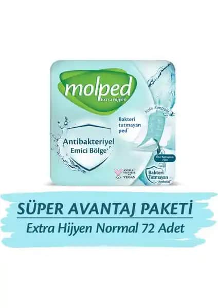 Molped Extra Hijyenik Antibakteriyel Ultra Ped Günlük Güvenlik ve Konfor Sunar