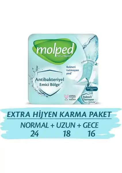 Molped Extra Hijyenik Günlük Ped: Hijyen ve Konfor İçin Güvenilir Seçenek