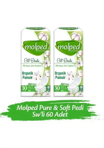 Molped Pure&Soft Günlük Ped: Doğal İçerik ve Yüksek Konfor Sunan Günlük Hijyen Ürünü