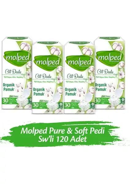 Molped Pure&Soft Günlük Ped: Doğal Malzeme ve Konfor Sunan Güvenilir Seçenek