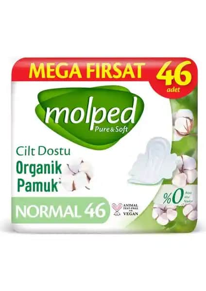 Molped Pure Soft Mega Fırsat Normal Ultra Ped: Günlük Hijyen İçin Güvenilir ve Konforlu Seçenek