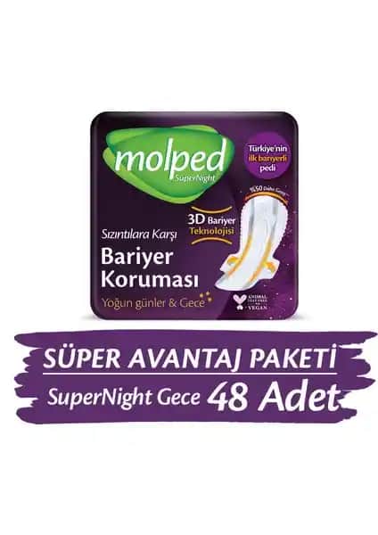 Molped Supernight Gece Pedleri ile Güvenli ve Konforlu Uyku Deneyimi Sağlar