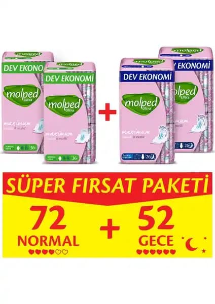 Molped Ultra Anatomik ve Gece Hijyenik Pedler: Günlük ve Gece Kullanımı İçin En İyi Seçenekler