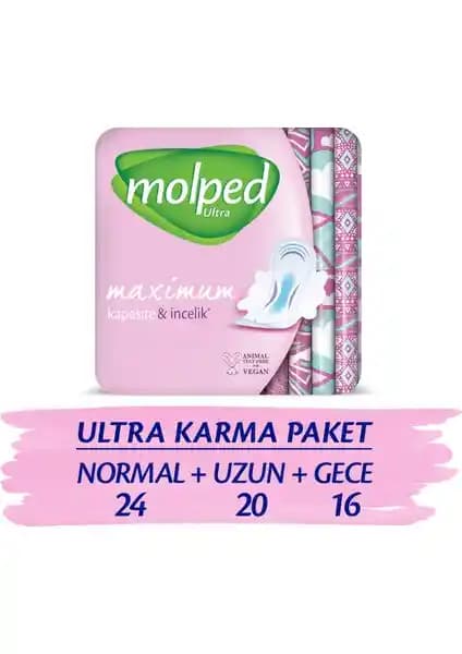 Molped Ultra Hijyenik Ped: Günlük Konfor ve Güvenlik İçin Yüksek Kaliteli Kadın Pedleri