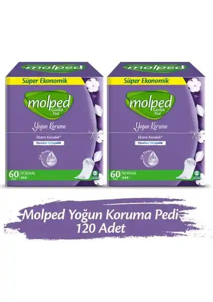 Molped Yoğun Koruma Günlük Ped: Günlük Hijyen ve Konfor İçin Güvenilir Seçenek