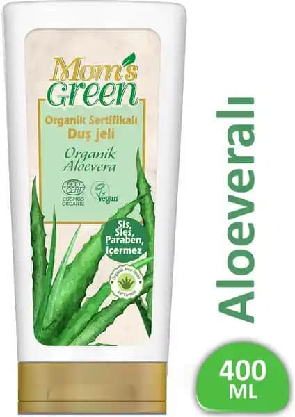 Mom's Green Organik Aloeveralı Duş Jeli: Doğal ve Güvenli Temizlik için En İyi Seçenek