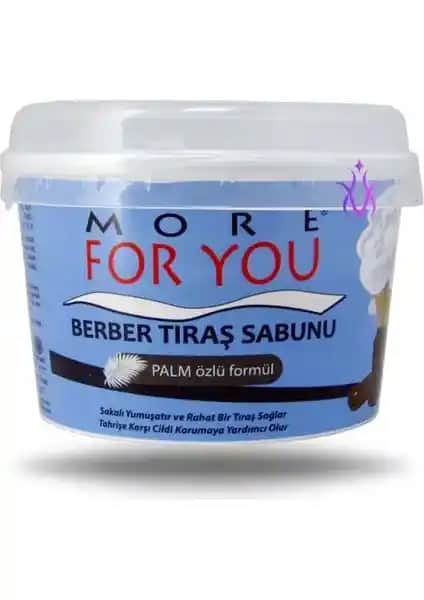 MORE FOR YOU Palm Özlü Tıraş Sabunu: Kaliteli ve Etkili Erkek Bakım Ürünü