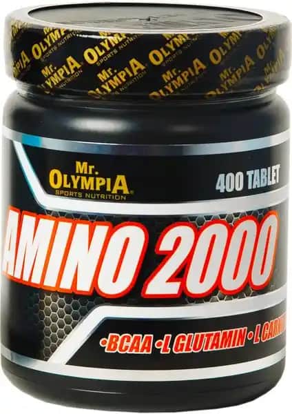 Mr. Olympia Amino 2000 400 Tablet: Kas Gelişimi ve Performans Artırıcı Takviye
