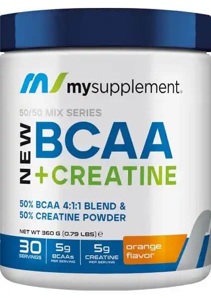 MySupplement BCAA Kreatin Portakal: Kas Gelişimi ve Enerji Artışında Güçlü Takviye
